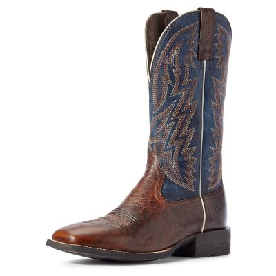 Ariat Western: Dynamic Botas Western Hombre - Marrones / Azul Marino (CQPOR0571)